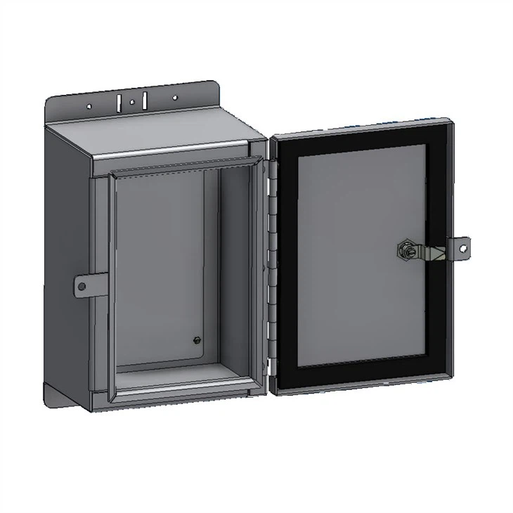 Skrzynka miernika elektrycznego ze stali nierdzewnej